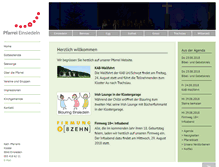 Tablet Screenshot of pfarrei-einsiedeln.ch